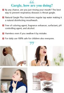 Korea 100% Safe for Children Oral Health Care Chlorhexidine Mouthwash Product  Ebioteco Natural Gargle Plus Liquid  Dispenser