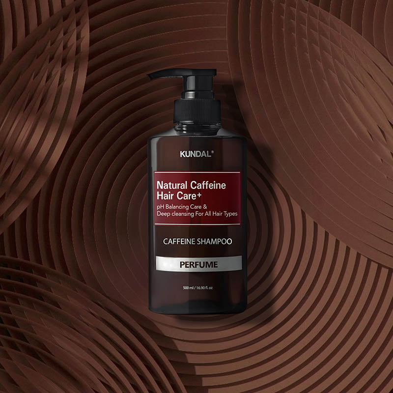 (KUNDAL) Caffeine Shampoo [White Musk] 500ml