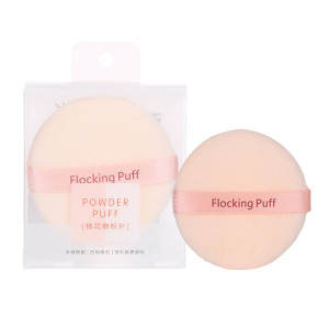 Lameila wholesale unique make up sponge puff dryer customized cosmetic flocking powder puff makeup A79967