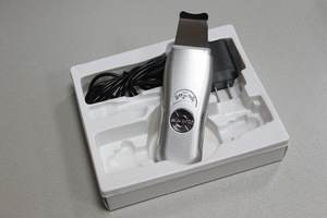 LCD Skin Scrubber Beauty Device/Ultrasonic Facial Skin Cleaner/Ultrasonic Skin Scrubber Portable