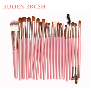 Makeup Brushes/Wood Handle Makeup Brush Set/Custom Logo Make Up Brushes