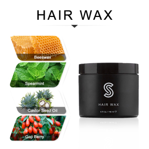 Man hair gel wax color cream private label packaging for hair styling product wax clay pomade for men hair wax