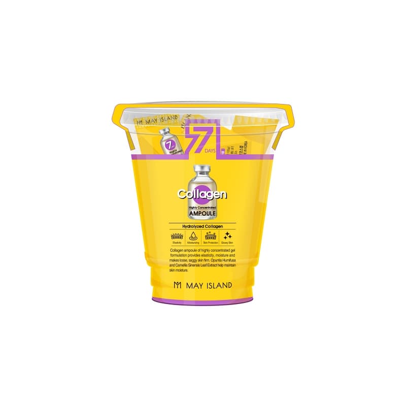 [MAY ISLAND]7DAYS HIGHLY CONCENTRATED COLLAGEN AMPOULE 3gⅹ12ea