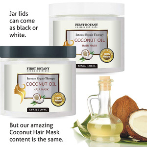 Natural & Organic Bio Coconut Oil Hair Mask Private Label Keratin Hair Treatment