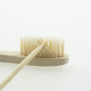 Natural Organic custom BPA Free soft bamboo toothbrush