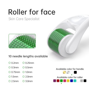 New look microneedle roller 540 SUS304 stainless steel needles wrinkle remover derma roller skincare machine