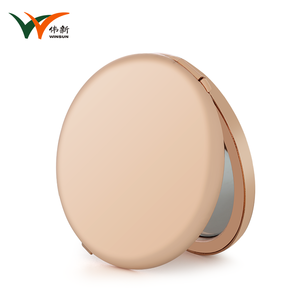 OEM compact aluminum framed magnifying makeup mirror