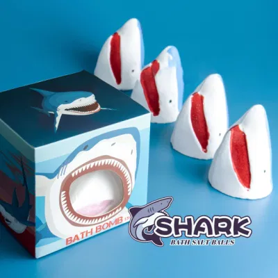 OEM Factory Wholesale Cleaning and Soothing Shark Bath Salt Balls