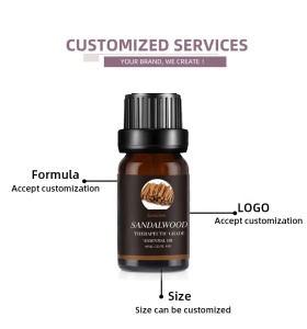 OEM ODM 100% Pure Essential Oil Organic Aromatherapy Sandalwood Essential Oil