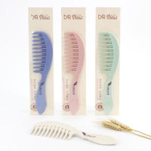 OEM travel cheap curling hairbrush wheat straw comb ladies salon hair brush