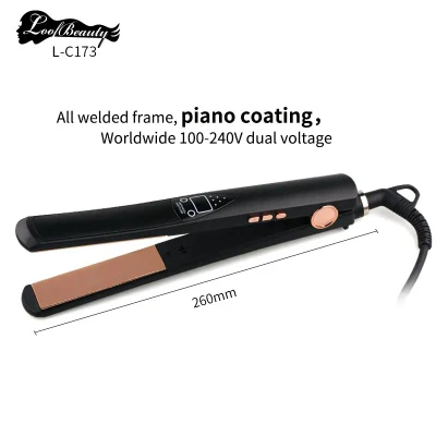 Private Label Flat Iron Heater Salon Straightener Hair