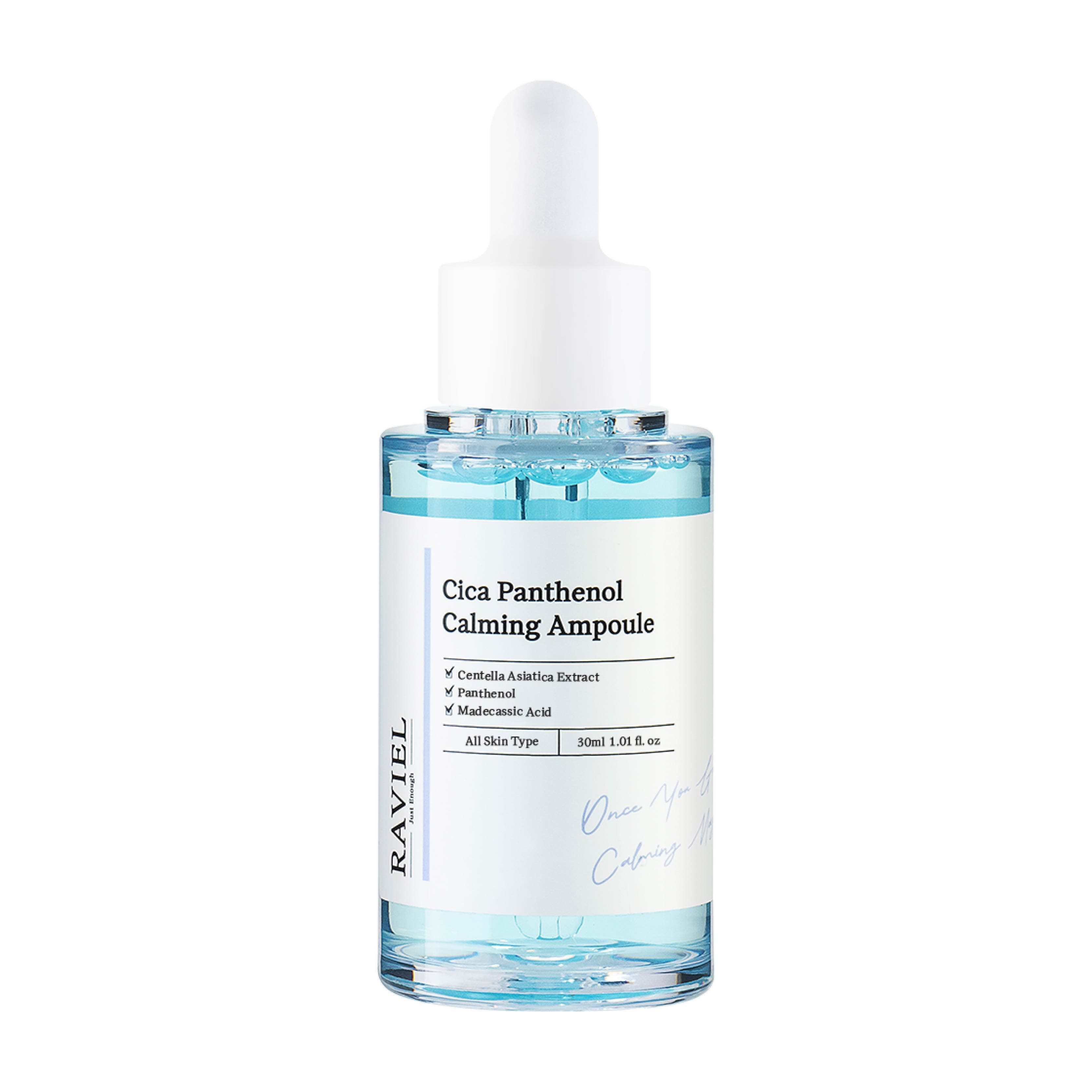 [RAVIEL] Cica Panthenol Calming Ampoule 30ml