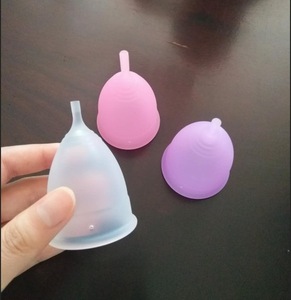 Reusable  Hygiene Period Moon Cups Silicone Menstrual Cup