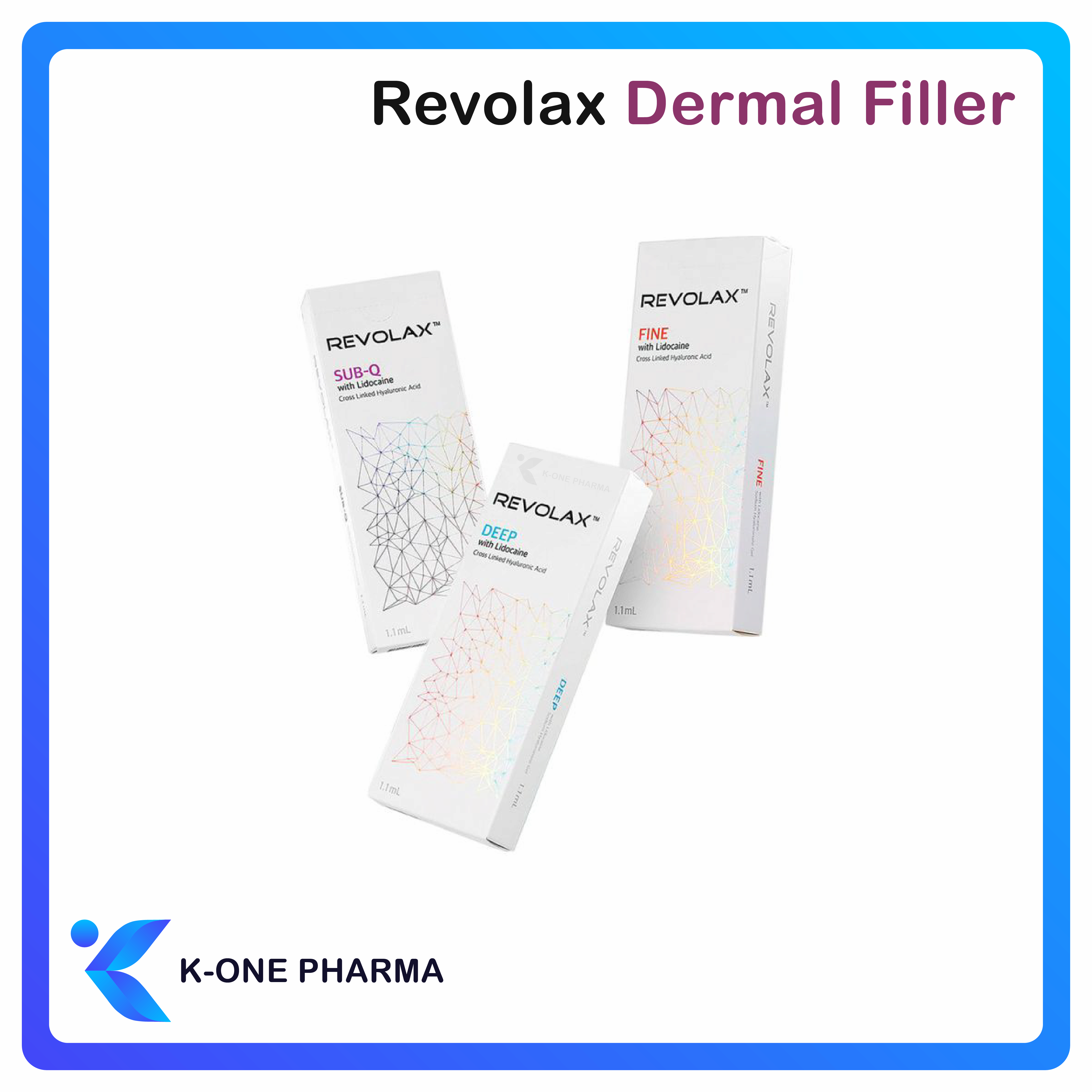 REVOLAX HA HYALURONIC ACID DERMAL FILLER 