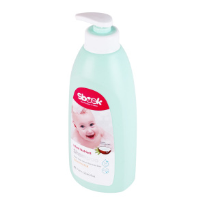 SBOOK 750ML Organics Baby Shampoo Moisturizing Tear Free Babi Shampoo and Baby Wash