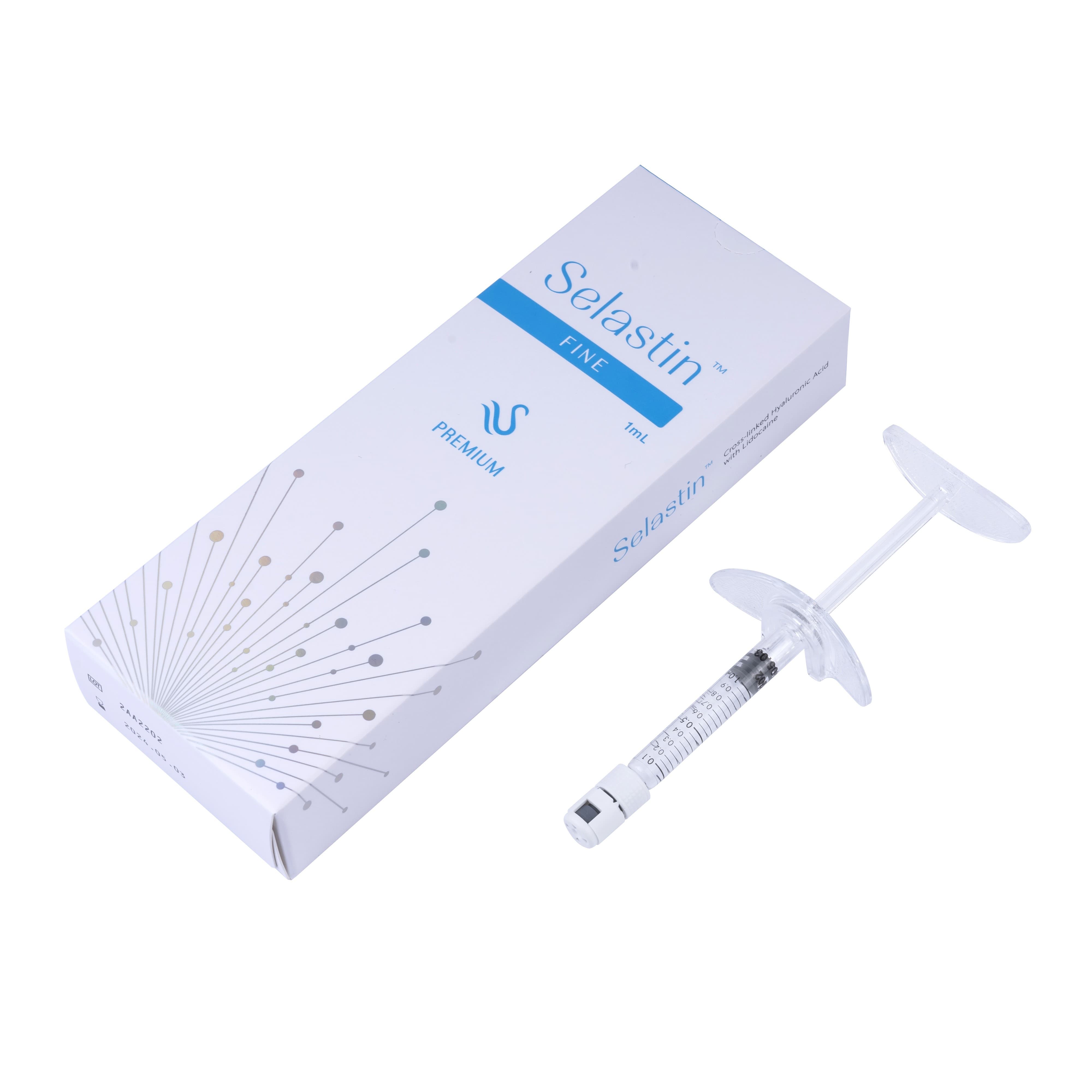 SELASTIN FINE dermal filler, HA filler