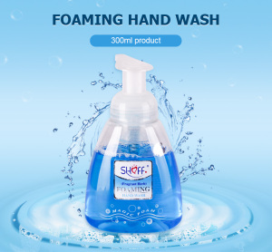 SHOFF OEM anti-microbial 300ml foaming cleaning hand wash liquid hand soap