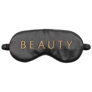 Travel Custom Silk Sleep Eye  Mask With Embroidery