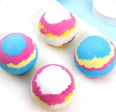 Wholesale Customize Effervescent Fragrance Raw Material Organic Home SPA Fizz Essential Oil All Natural Bath Bomb with Olive Oil