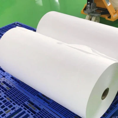 Wholesale Factory Price Spunlaced Nonwoven Rolls Customized 100%Viscose and Polyester