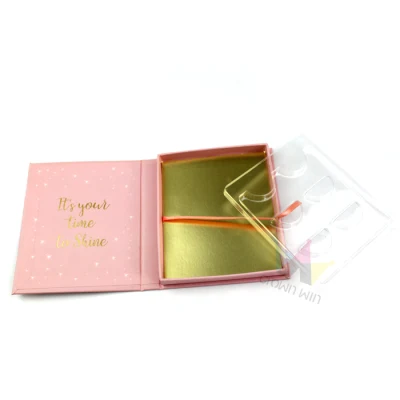 Wholesale Magnetic Flap Cosmetics Box Foldable Paper Gift Packaging Box with Custom Logo