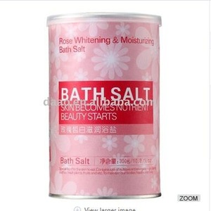 Wholesale Natural Rose Whitening & Moisturizing Bath Salt