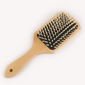 Wooden Comb Natural Peach Wood Antistatic Massage Health Care Combs High Quality Hair Brush Combs