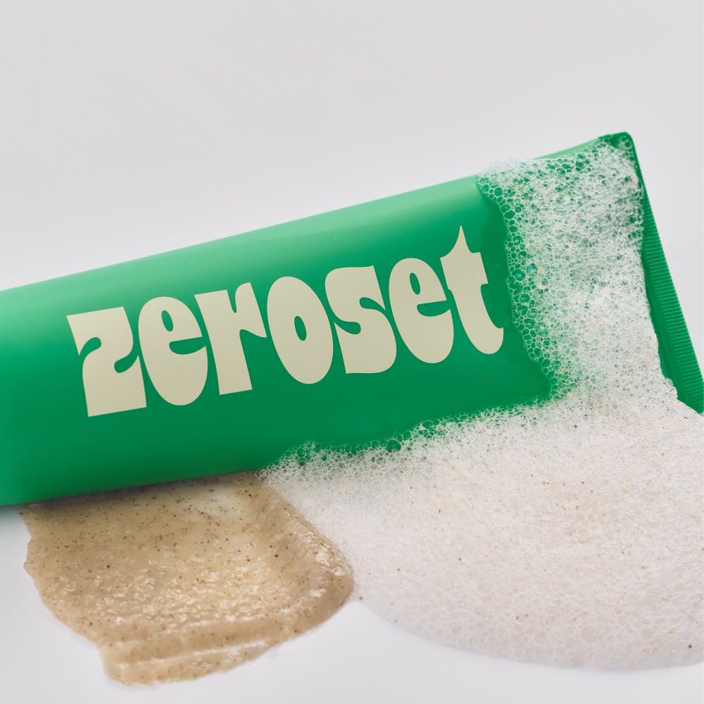 Zeroset Green Tea Peeling To Foam Cleanser 120g