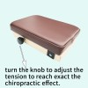 drop and speeder board for chiropractic treatment chiropractic table