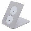 Travel Portable Adjustable Brightness 72 LED There-Color Light Folding Mirror