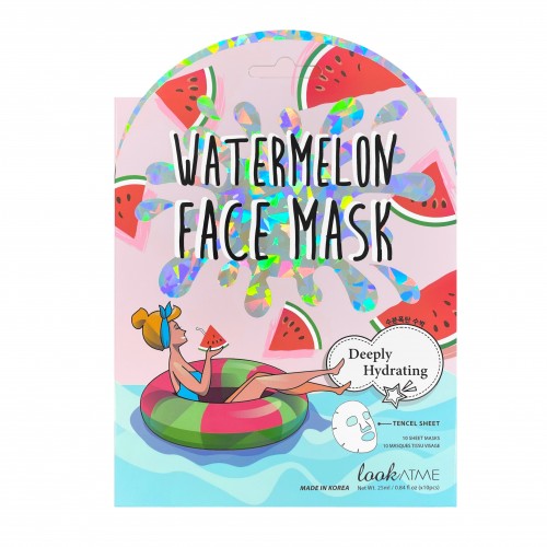 lookATME WATERMELON TENCEL FACE MASK