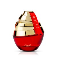 Sapil Rouge Eau de Parfum for Women 100ml – Long-Lasting Dubai Perfume with Saffron, Jasmine, Musk – Elegant Arabic Floral Amber Scent