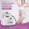 New Product Vela Shape V9 RF Vacuum Laser Massage Roller Body Slimming Machine