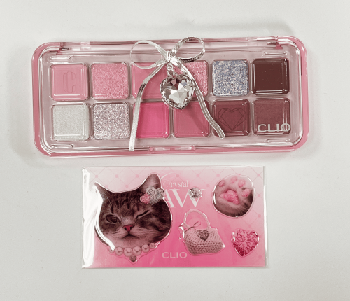 CLIO-Pro Eye Palette Air-12 Crystal Paw(LUXURY KOSHORT)