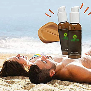 100% Natural Nourishing Healthy Beautiful Bronzer body tanning lotion