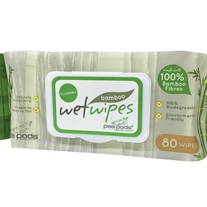 100% Soft Bamboo Fiber Spunlace Refreshing Baby Wipes biodegradable wet wipes