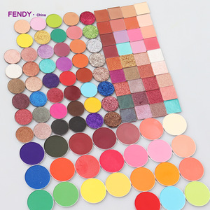 2018 hot private label single eyeshadow pan single pressed eyeshadow color makeup eyeshadow