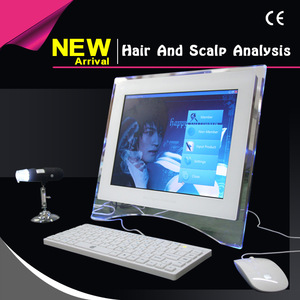 2018 newest scalp analyzer in skin analyzer /scalp analysis laser machine