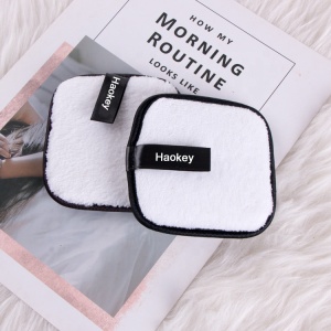 2020 Hot Selling Makeup Remover Cleaning sponge Microfiber Washable Facial Makeup Remover Pad