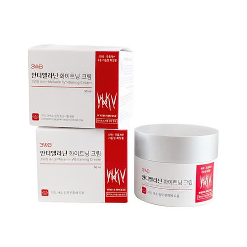 3WB Anti-Melanin Whitening Cream_Brightens Underarm,Knees