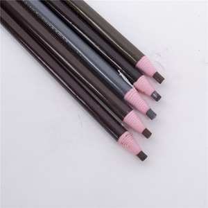 5 Colors Eyebrow Pencil Free Cutting Natural Long Lasting Microblading Permanent Waterproof