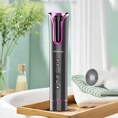 Auto Cordless Rotating Magic Wireless Hair Curler