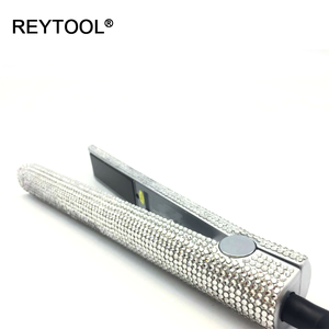 Best electric ceramic nano titanium custom flat iron hair straightener personalized bling hair straightener flat iron