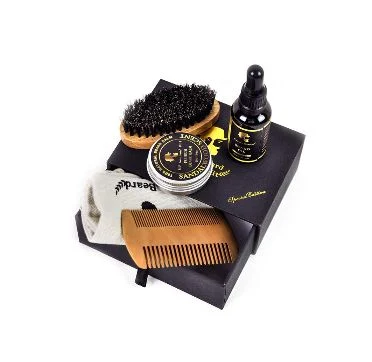 Best Seller Organic Private Label Men&prime;s Beard Grooming Kit with Wholesale Prices