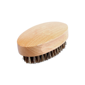 Best Small Boar Bristle Barber Brush Beard Shaving Beard Comb and Brush