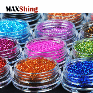 Cosmetic bulk glitter powder flakes body glitter pigments wholesale mixed glitter