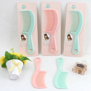 Custom Logo Home Tools Hair Care Plastic Hairbrush Colorful Hair Comb