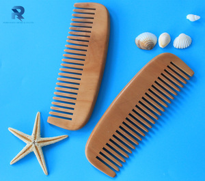 Custom small label small bamboo hair comb