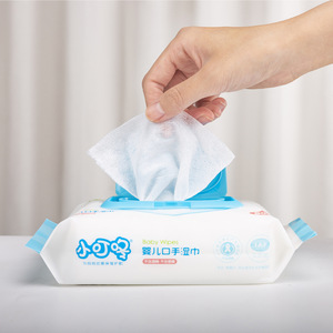 Customized logo nonwoven comfort cheap baby wipes,cleaning baby wipes china factory