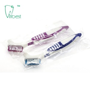 Denture Toothbrush With Blister Card for teeth cleaning
